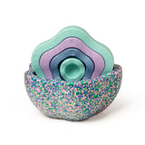 אבני דריכה צבעוניות - אדום