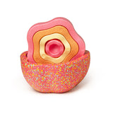 אבני דריכה צבעוניות - אדום