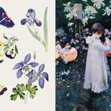 ספר מדבקות - אוצר המדבקות פרחים ופרפרים