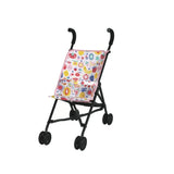 עגלה טיולון לבובה + בובת בד אנושקה מתנה