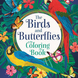 חוברת צביעה - ציפורים ופרפרים