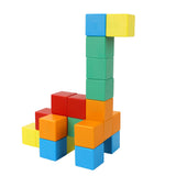 משחק קוביות מגנטיות גדולות - 50 חלקים