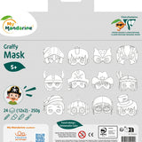 חוברת צביעה מסיכות - פיראטים