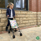 עגלה טיולון לבובה + בובת בד אנושקה מתנה