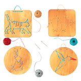 ריקמה על עץ - חיות