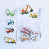 צעצועי אמבטיה - כלי תחבורה