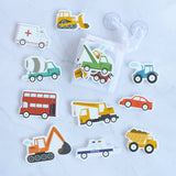 צעצועי אמבטיה - כלי תחבורה