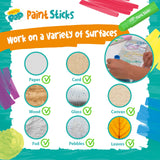 24 צבעי סטיק - PAINT POP