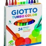 24 טושים צבעוניים - Giotto