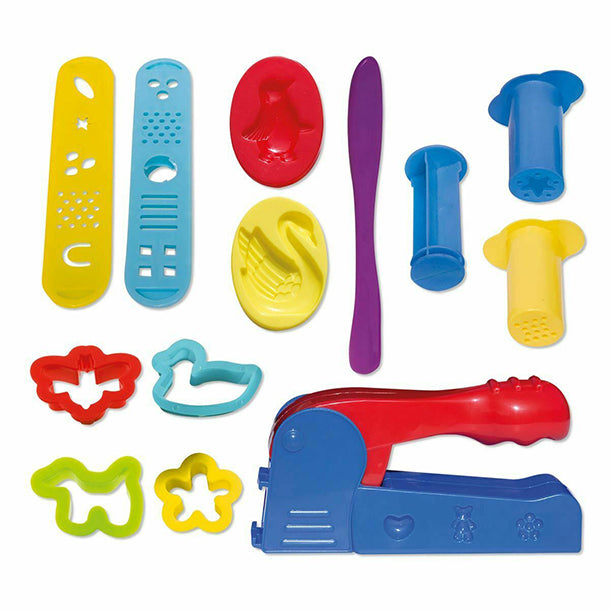 בצק לחצן צורות 4 מיכלים + אביזרים 2