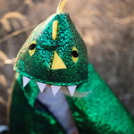 גלימת דרקון ירוק לגילאי 1-3 3