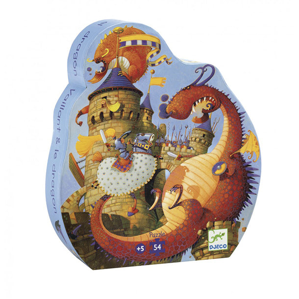 פאזל 54 חלקים - דרקון וטירה 22