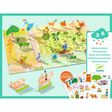 יצירה - מדבקות תלת מימד חווה