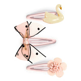 3 סיכות לראש פלאם -  ויולט