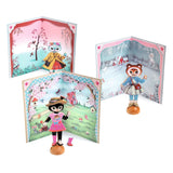 יצירה  - מדבקות הלבשת חתולים