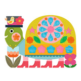 יצירה - צביעה עם שבלונות חיות