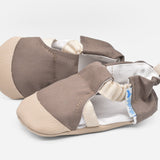 נעלי טרום הליכה וצעד ראשון - סנדלים חום קפה