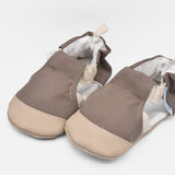 נעלי טרום הליכה וצעד ראשון - סנדלים חום קפה