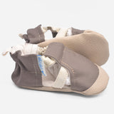 נעלי טרום הליכה וצעד ראשון - סנדלים חום קפה