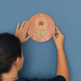 ריקמה על עץ - צמחים