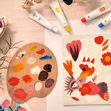 סדנת אומן 23 - צביעה בטכניקת ערבוב צבעים