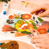 סדנת אומן 23 - צביעה בטכניקת ערבוב צבעים