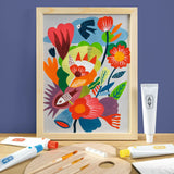 סדנת אומן 23 - צביעה בטכניקת ערבוב צבעים