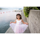 תחפושת שמלת חד קרן נוצצת וקשת