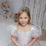 תחפושת שמלת נסיכה מהודרת פלטיניום