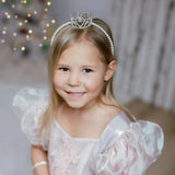 תחפושת שמלת נסיכה מהודרת פלטיניום