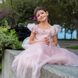 תחפושת שמלה לנסיכה בגוון עתיק