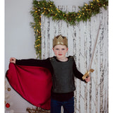 תחפושת אביר אגדי גלימה, שריון וכתר