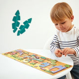 סיפור מגנטי - דינוזאורים