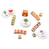 משחק לימודי - אותיות בקוביות אנגלית