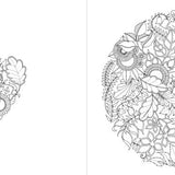 חוברת צביעה מיניאטורית - היער הקסום