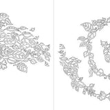 חוברת צביעה מיניאטורית - היער הקסום