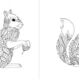 חוברת צביעה מיניאטורית - היער הקסום