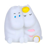 מנורת לילה מומינים מתחבקים