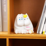 מנורת לילה מומינים מתחבקים