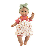 בובה רכה עם מוצץ - סוניה שמלה פרחונית