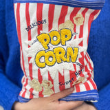 כרית חיבוק מתחממת גדולה - פופקורן