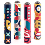 קליידוסקופ קריסטל בול קונפטי - צהוב