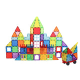 משחק מגנטים תלת מימד- Magnetic Tiles - 100 חלקים