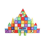 משחק מגנטים תלת מימד- Magnetic Tiles - 100 חלקים