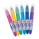 6 צבעי גיר מנצנצים לשיער