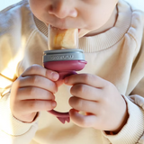 נגיסון פירות וירקות מסיליקון - תכלת ירוק