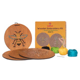 ריקמה על עץ - חרקים