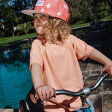 כובע מצחייה - Peachy Bloom