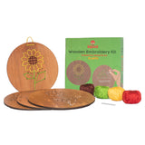 ריקמה על עץ - צמחים