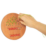 ריקמה על עץ - צמחים